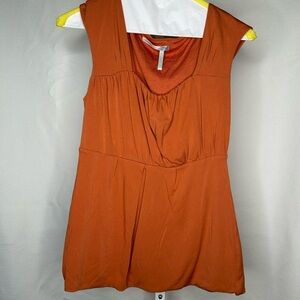 Classiques Entier Terracotta Sleeveless Blouse